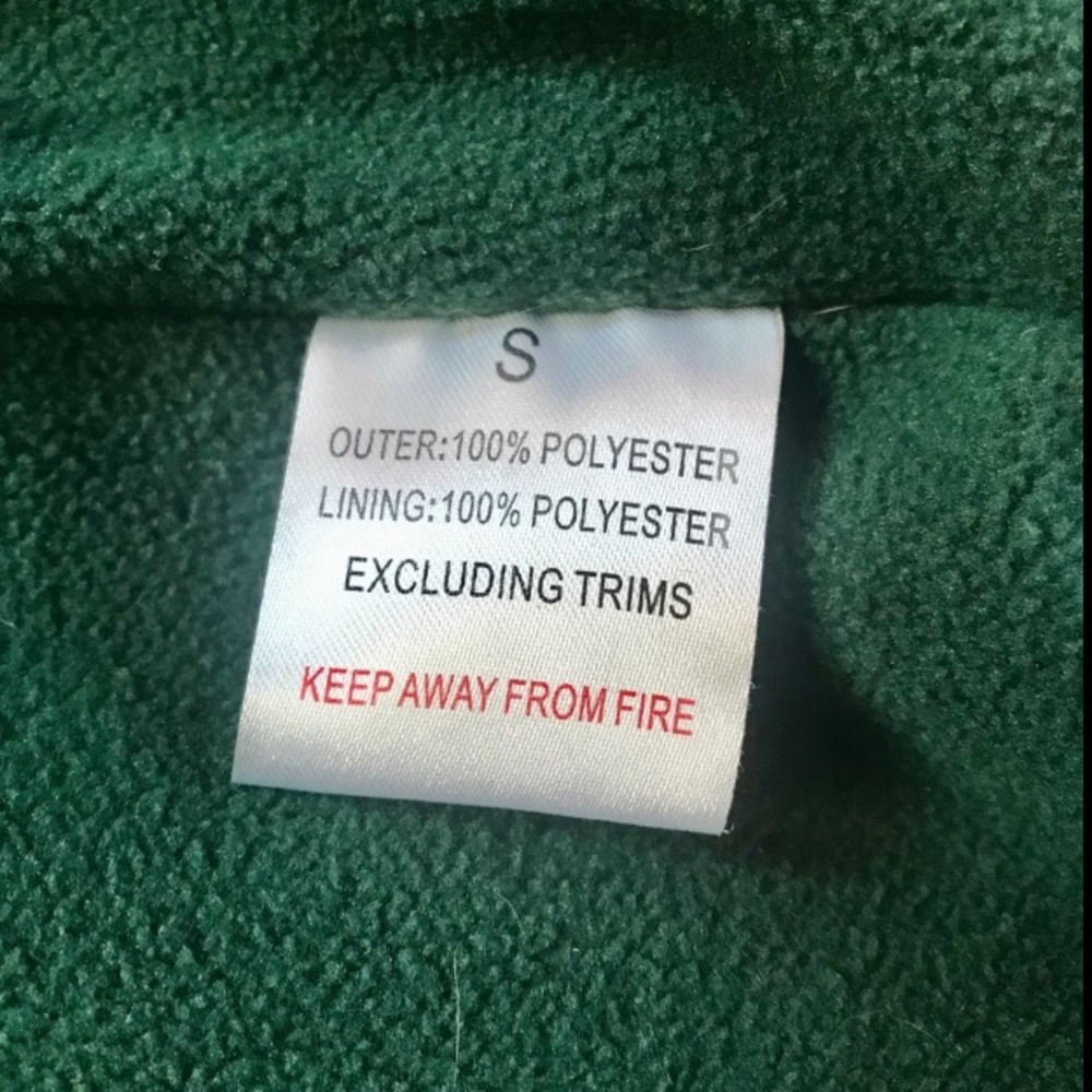 Retro Irish Full Zip Fleece Lined Jacket Heritage - Picture 8 of 8